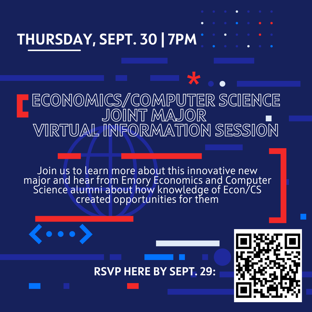 Economics-Data Science Joint Major Information Session