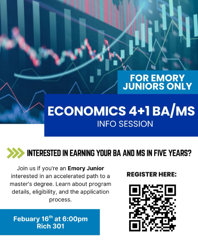 Economics 4plus1 Program Information Session