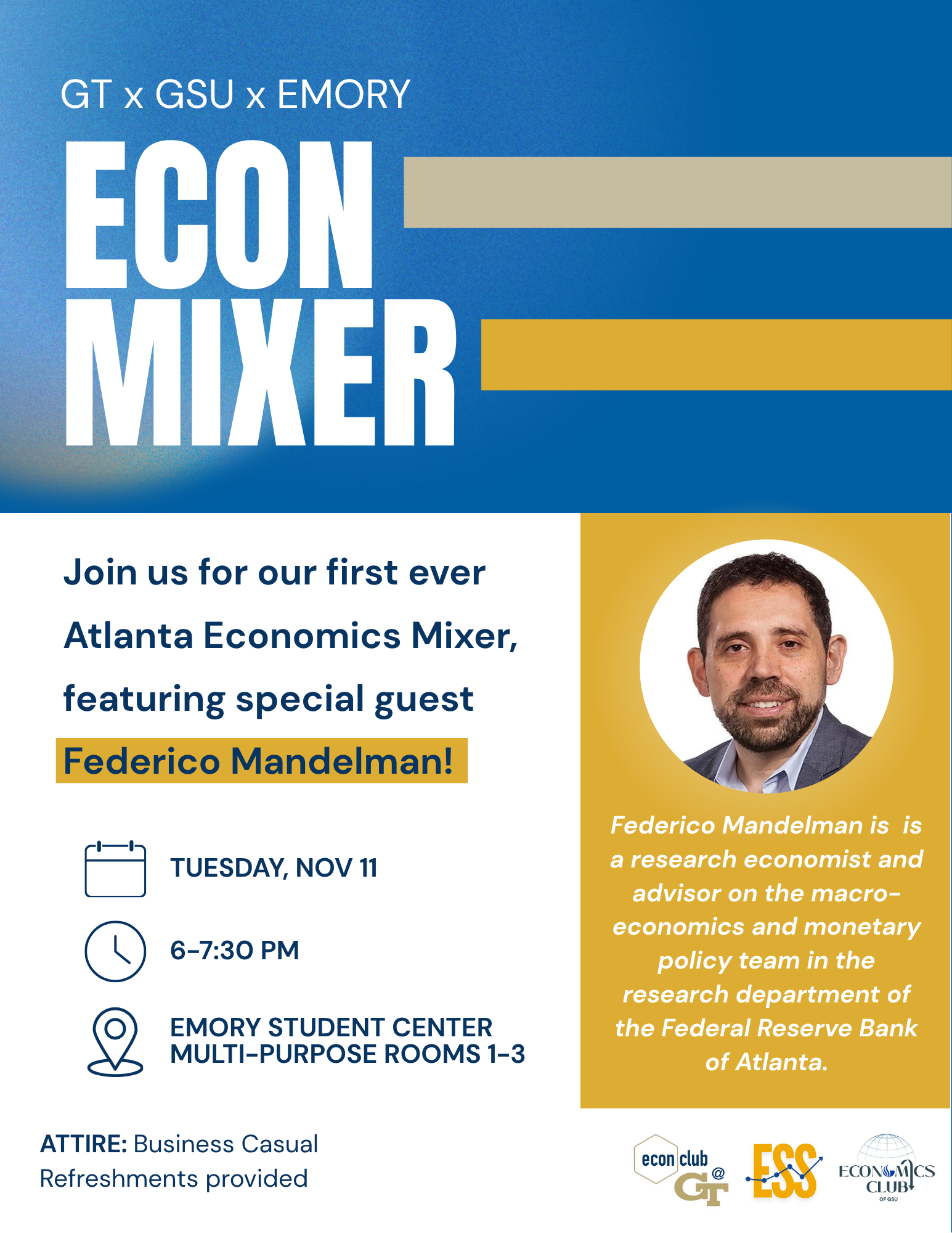 Economics Mixer