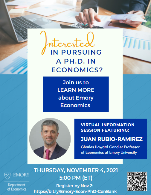 PhD Virtual Information Session for Economists  at the Central Banks of Latin America