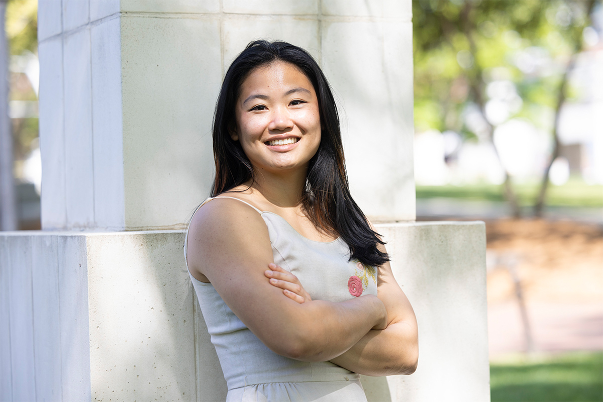 Stephanie Zhang, 2022 Marion Luther Brittain Award Recipient