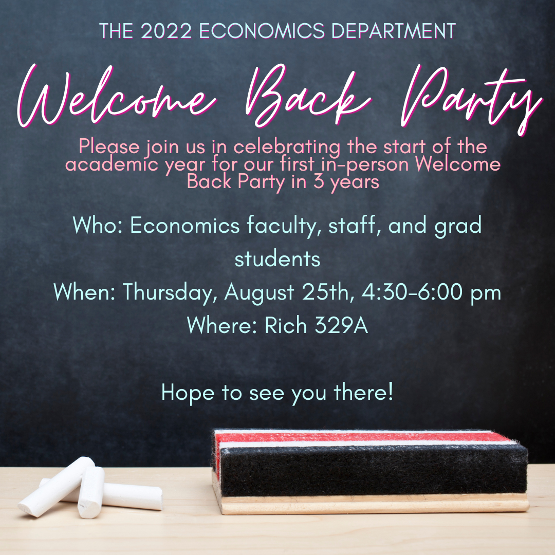2022 Welcome Back Party