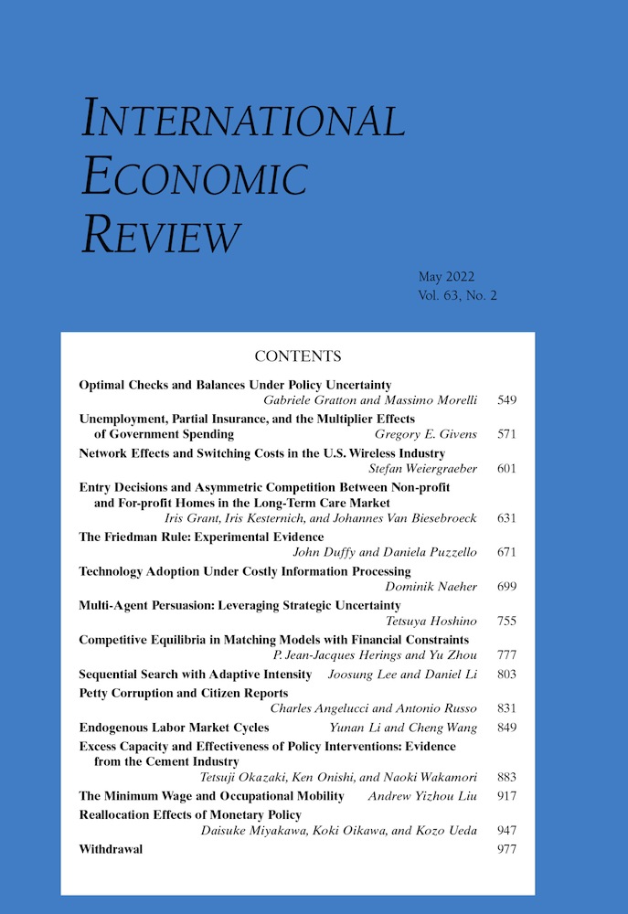 International Economic Review